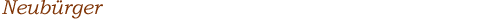 Neub&uuml;rger